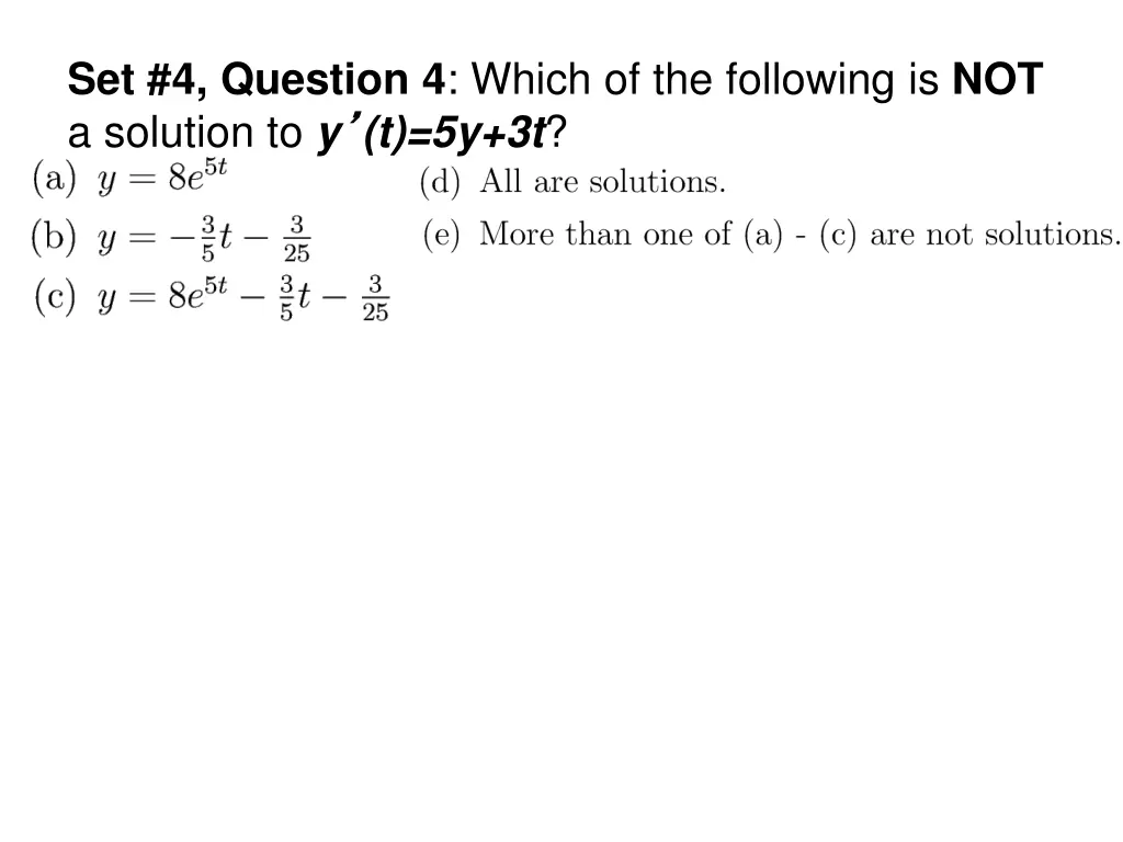 set 4 question 4 which of the following