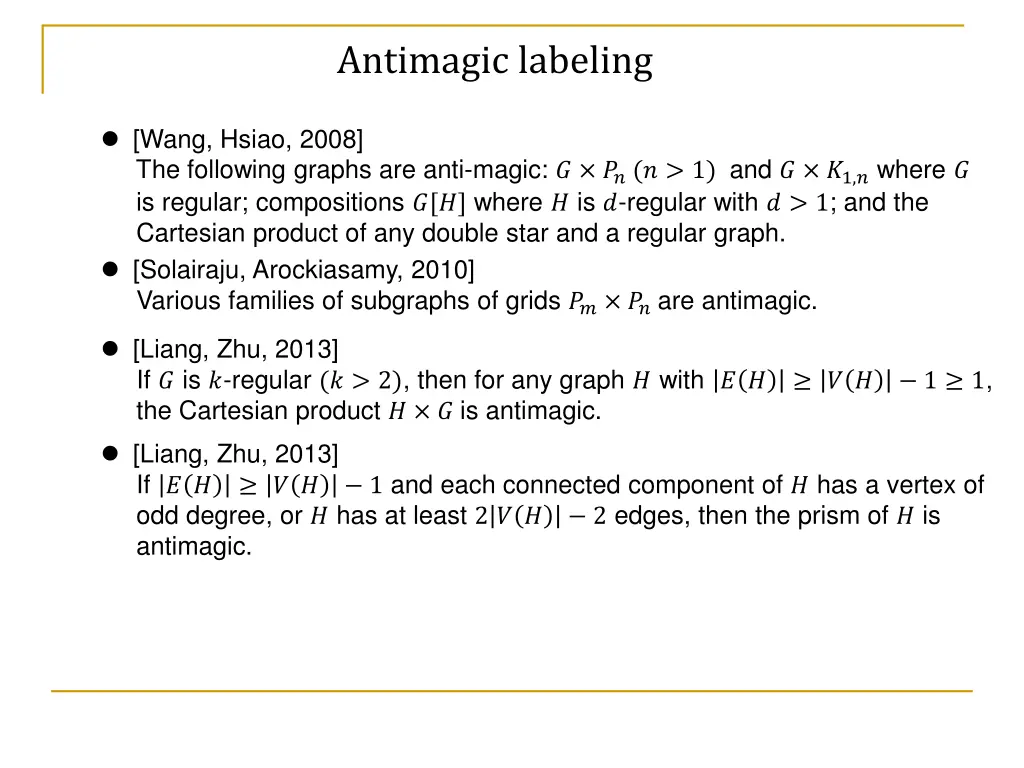 antimagic labeling 3