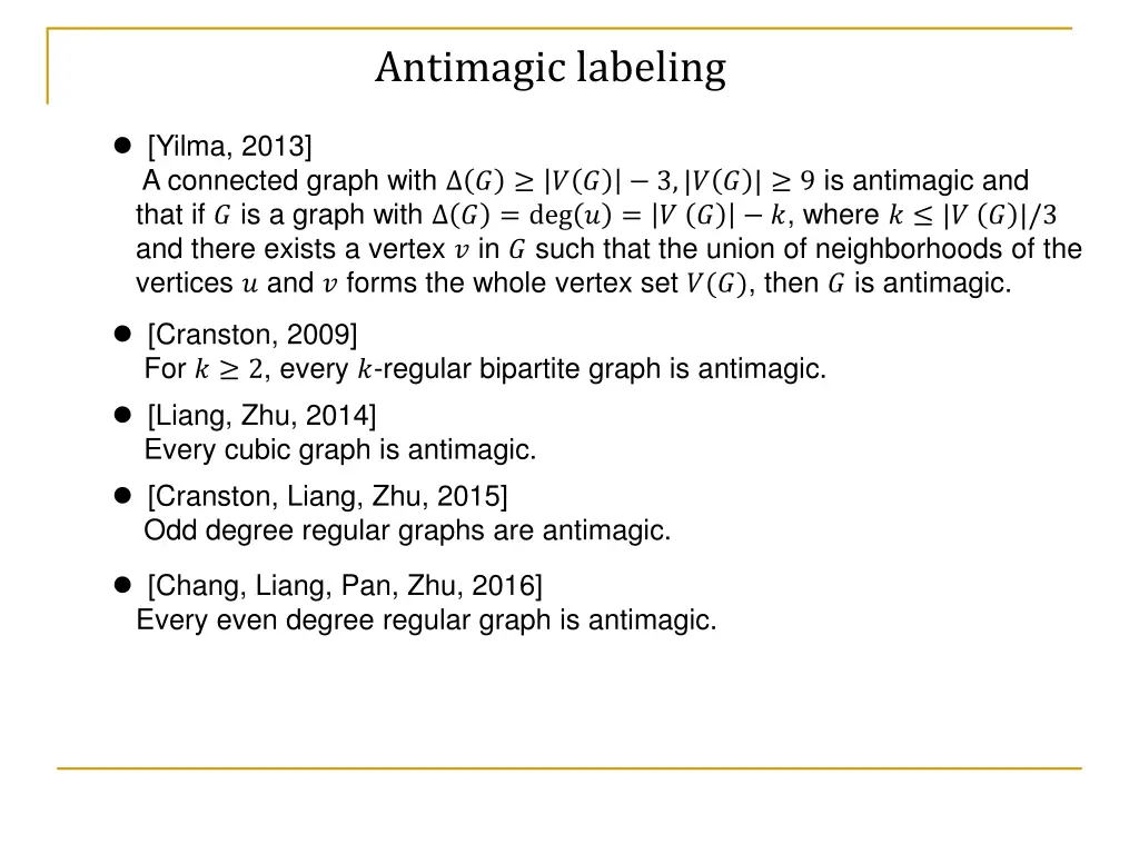 antimagic labeling 4