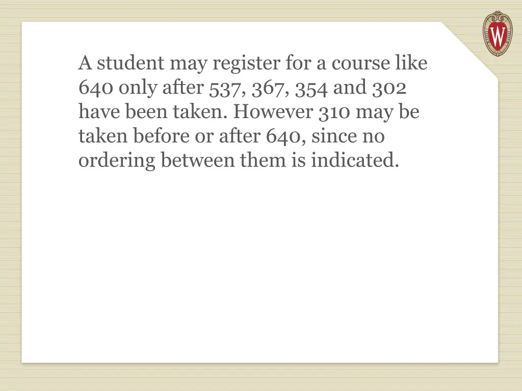 a student may register for a course like 640 only