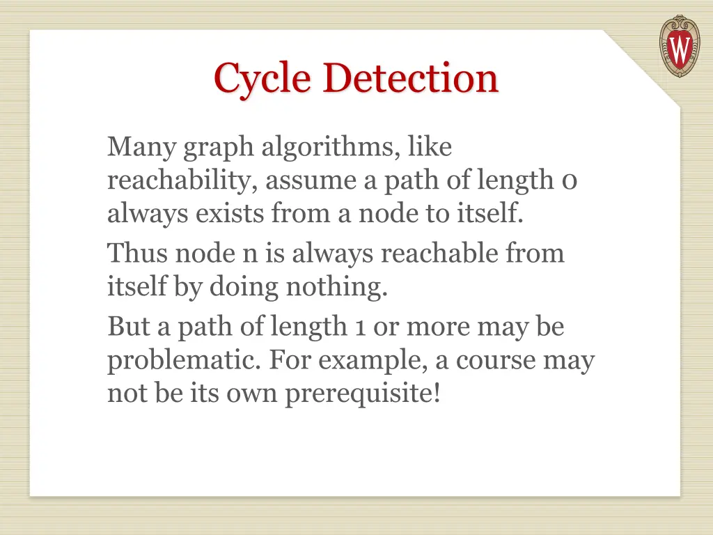 cycle detection