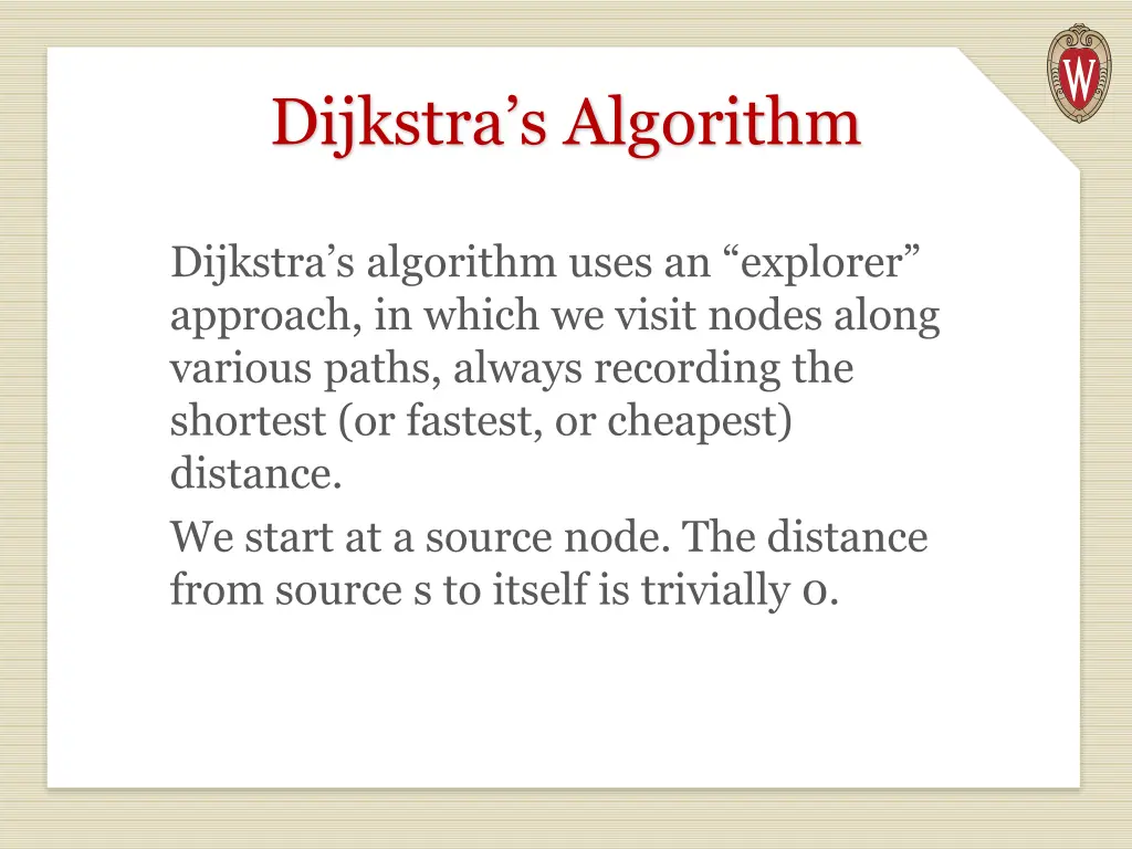 dijkstra s algorithm