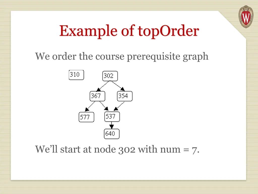 example of toporder