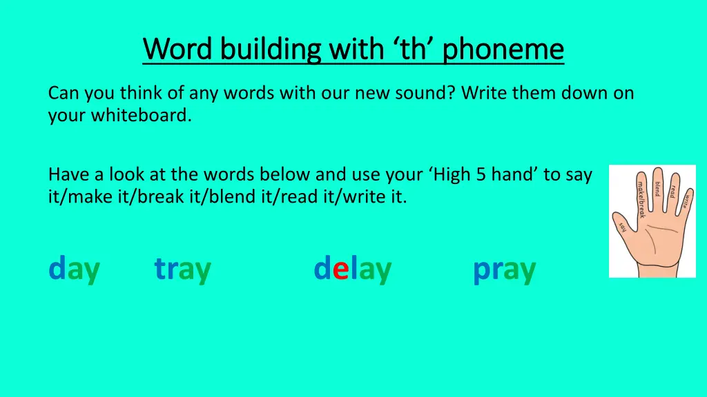 word building with word building with