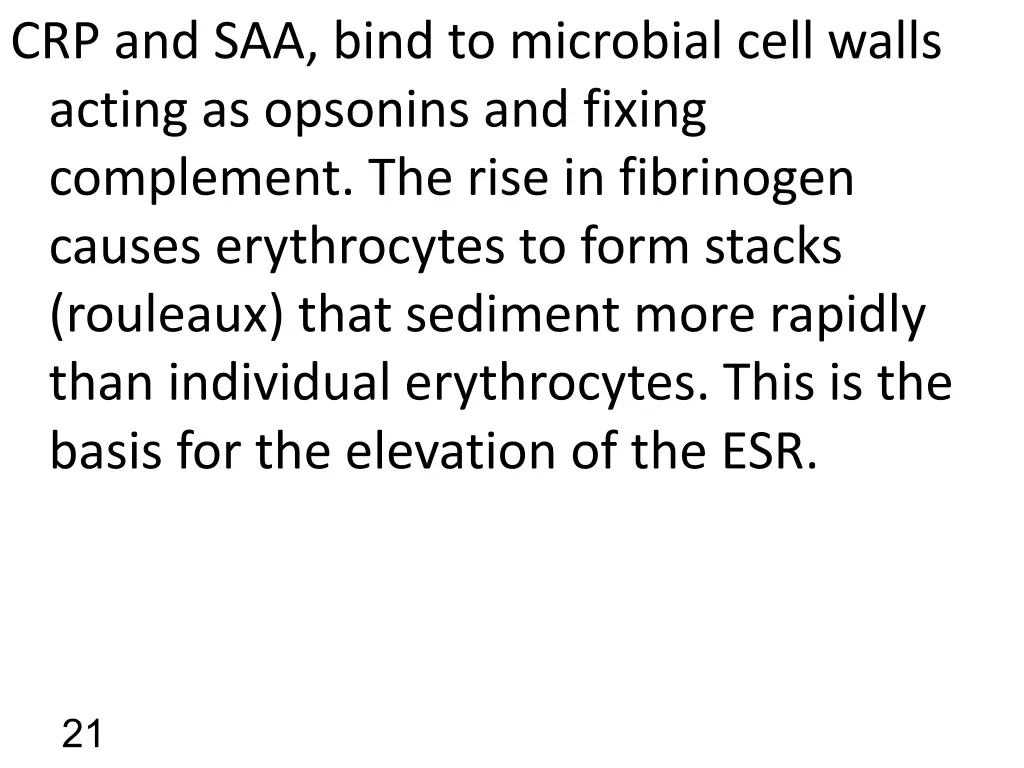 crp and saa bind to microbial cell walls acting