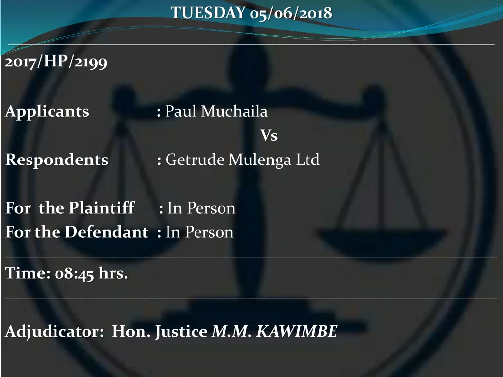 tuesday 05 06 2018 10
