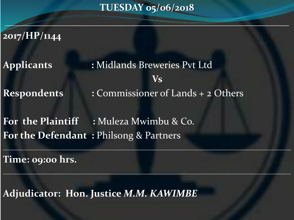 tuesday 05 06 2018 11