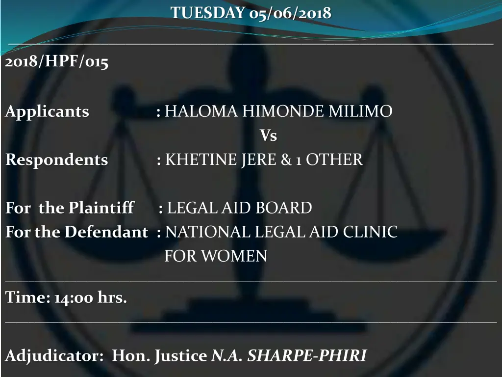 tuesday 05 06 2018 6