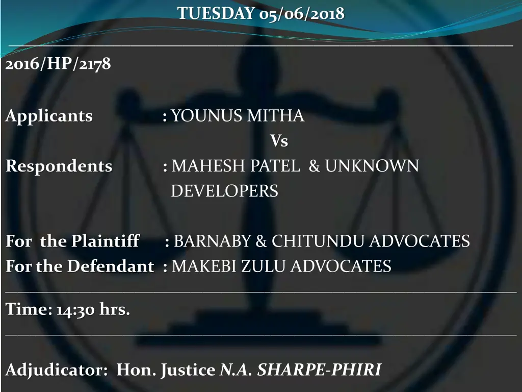 tuesday 05 06 2018 7