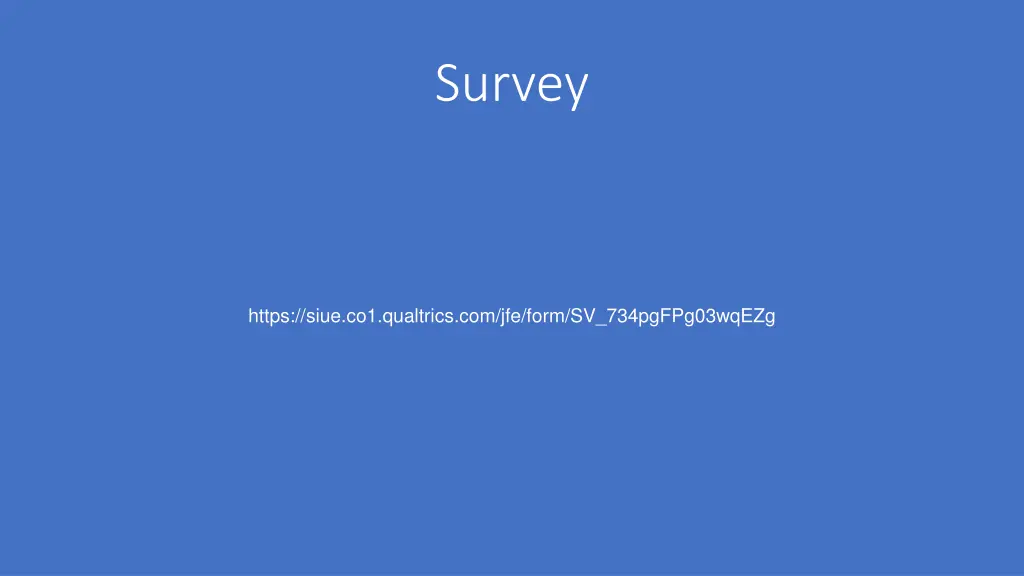 survey