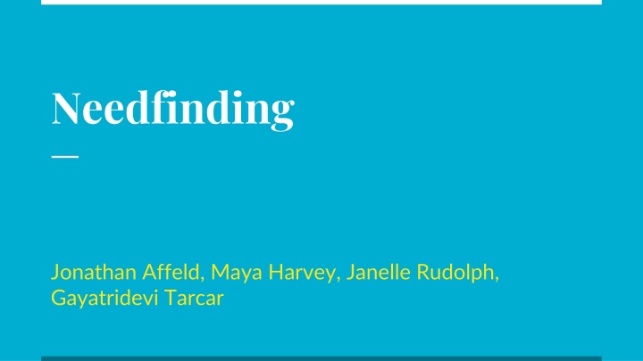 needfinding