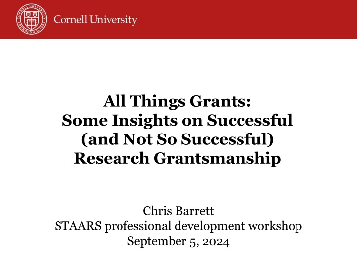 all things grants some insights on successful