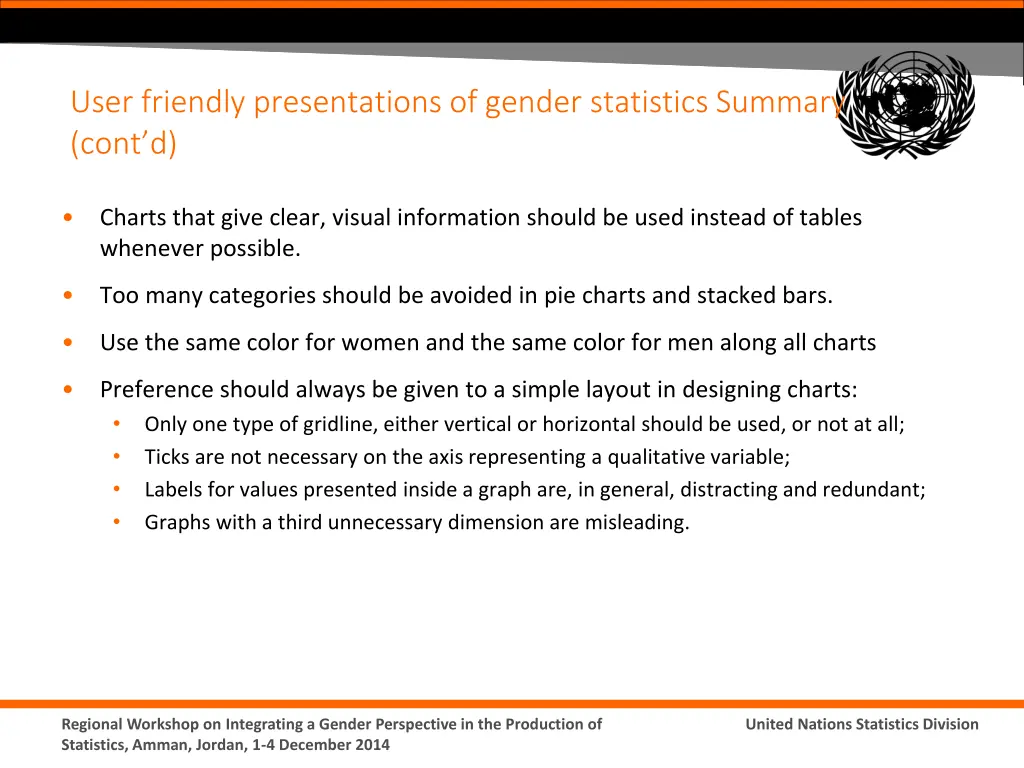 user friendly presentations of gender statistics 1