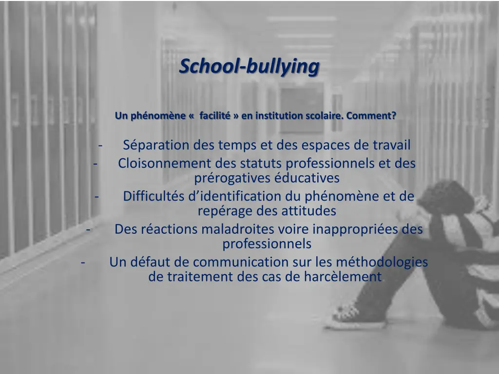 school bullying