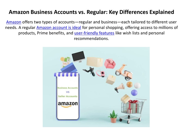 amazon business accounts vs regular