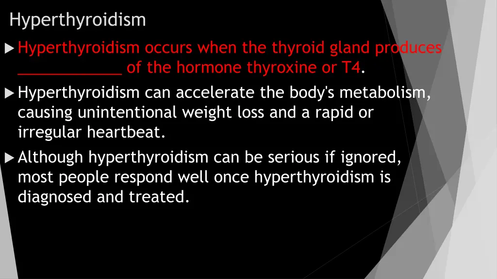 hyperthyroidism