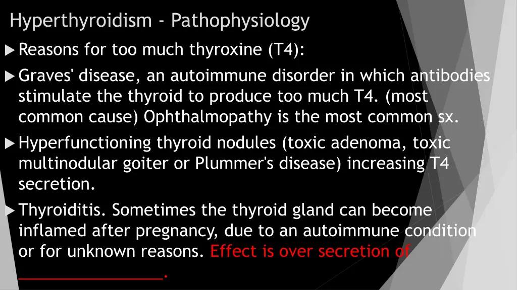 hyperthyroidism pathophysiology