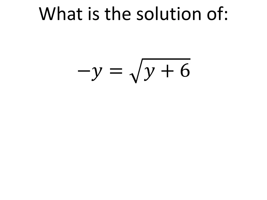 what is the solution of 2