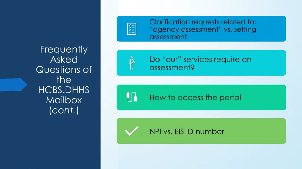 clarification requests related to agency
