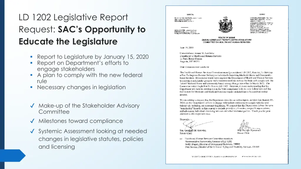 ld 1202 legislative report request