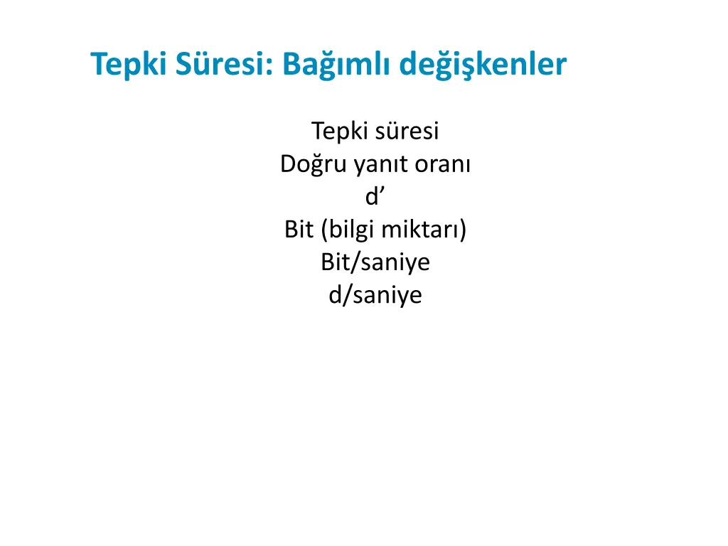 tepki s resi ba ml de i kenler