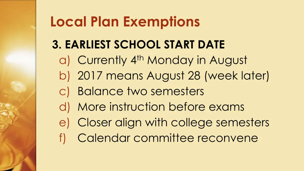 local plan exemptions 2