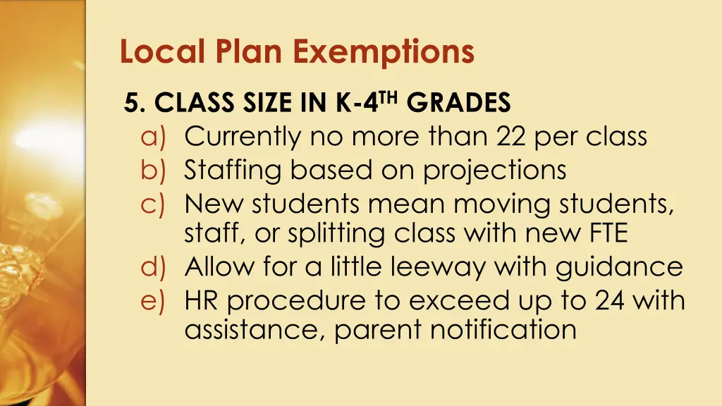 local plan exemptions 4