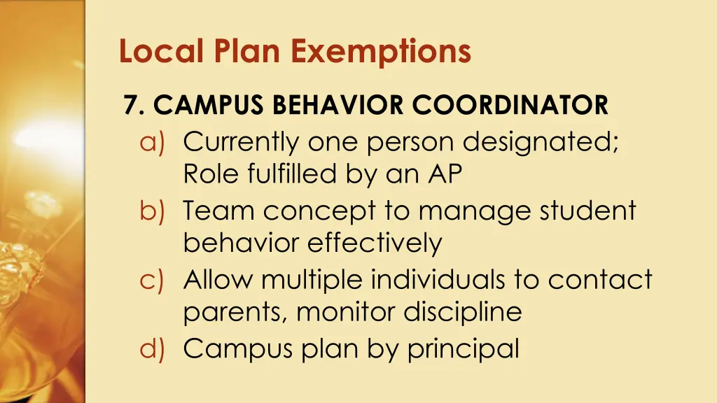 local plan exemptions 6