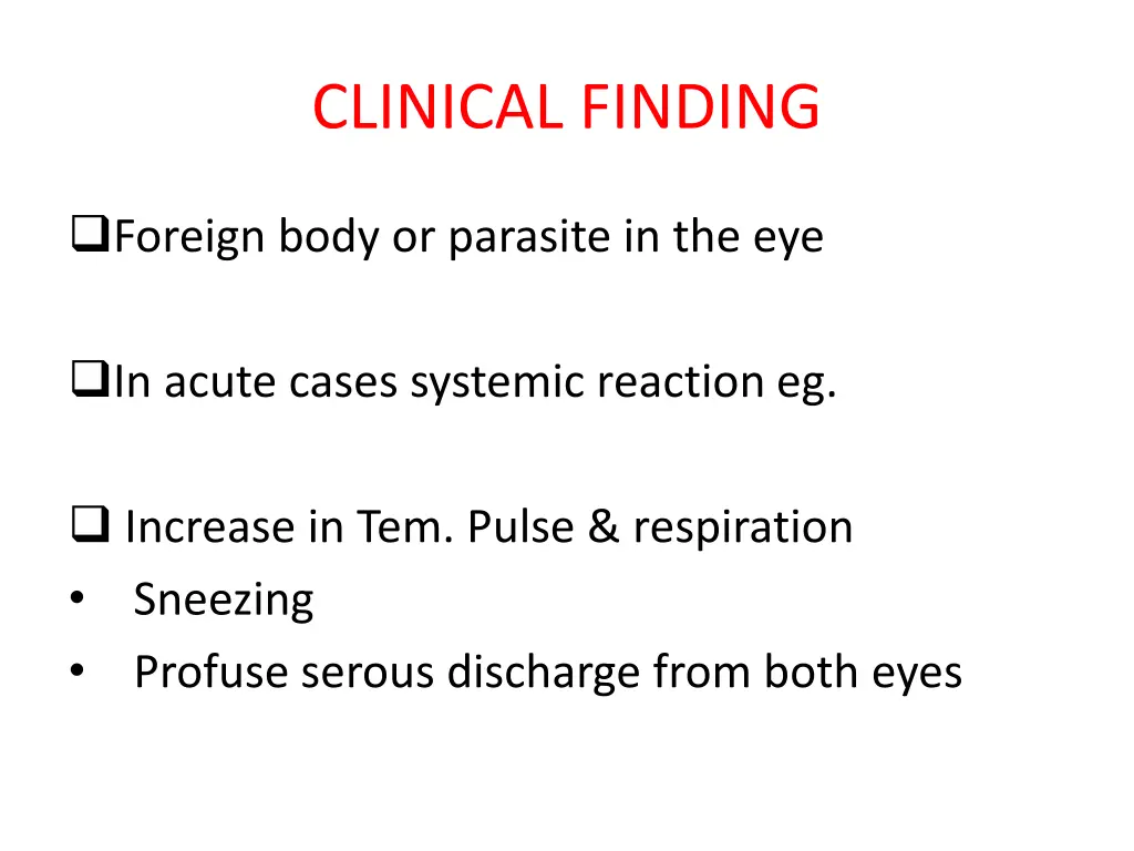 clinical finding 1