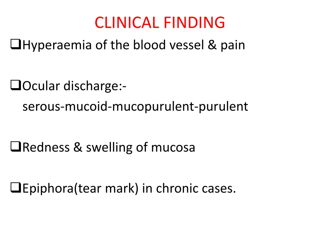 clinical finding
