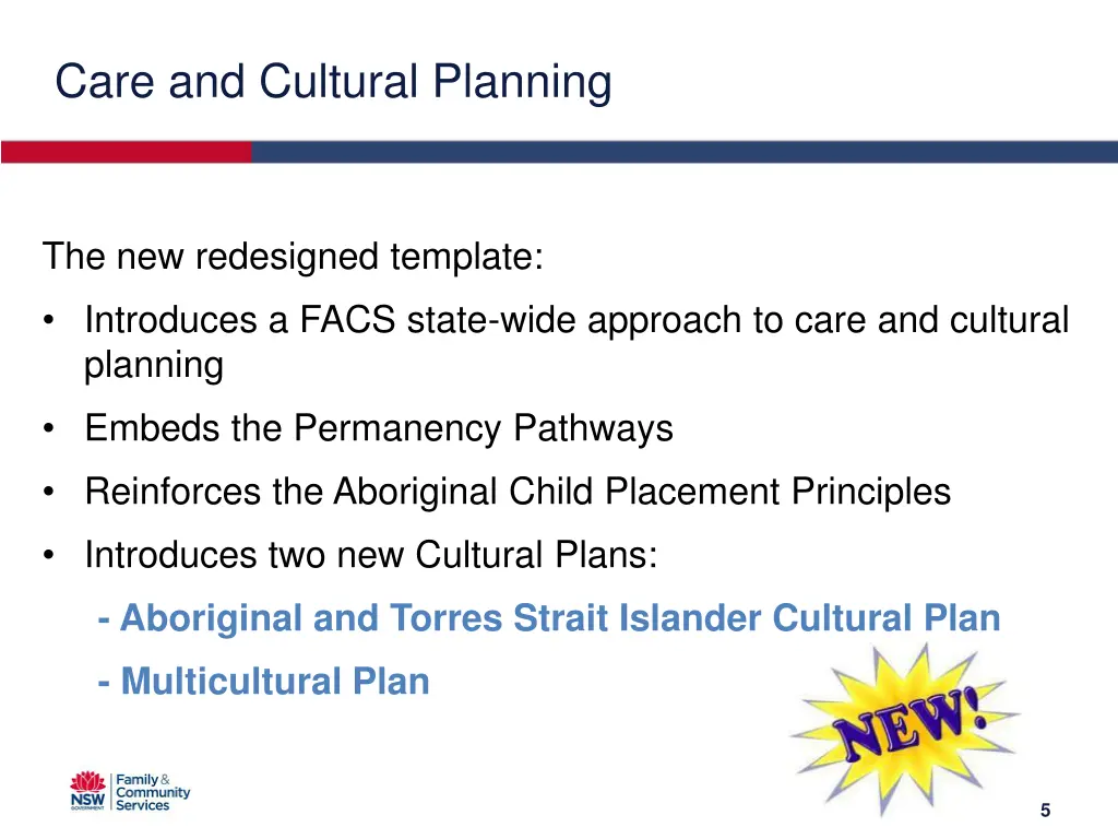 care and cultural planning