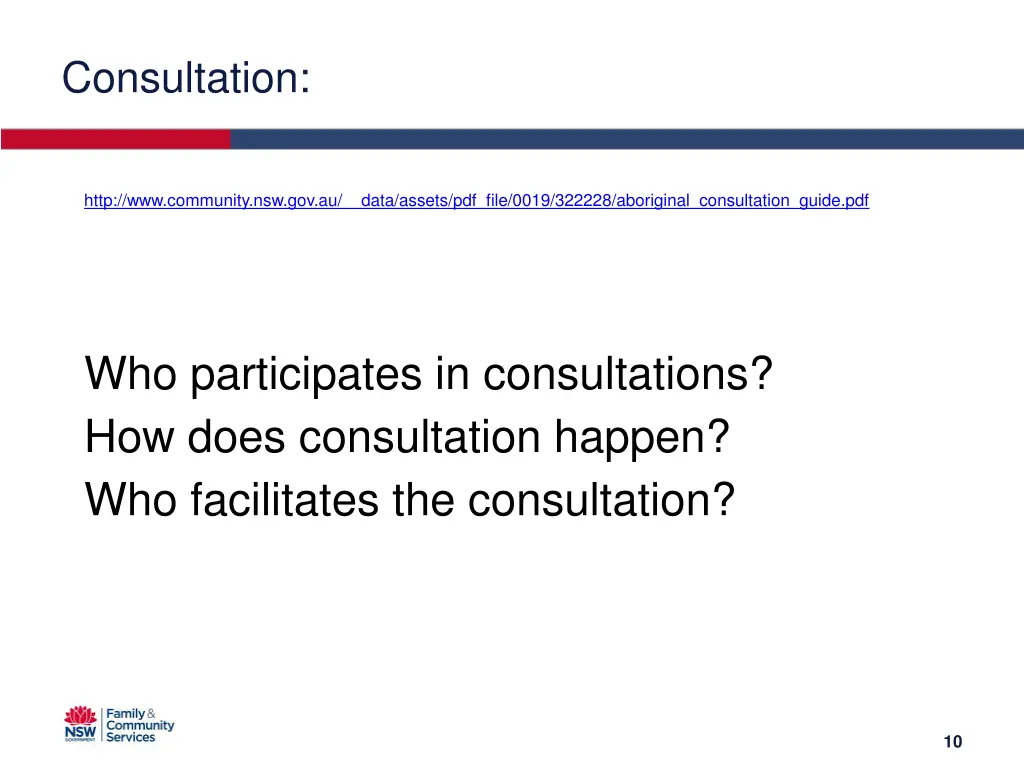 consultation