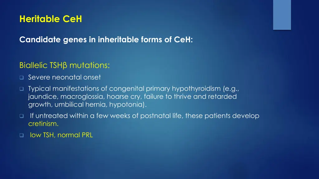 heritable ceh