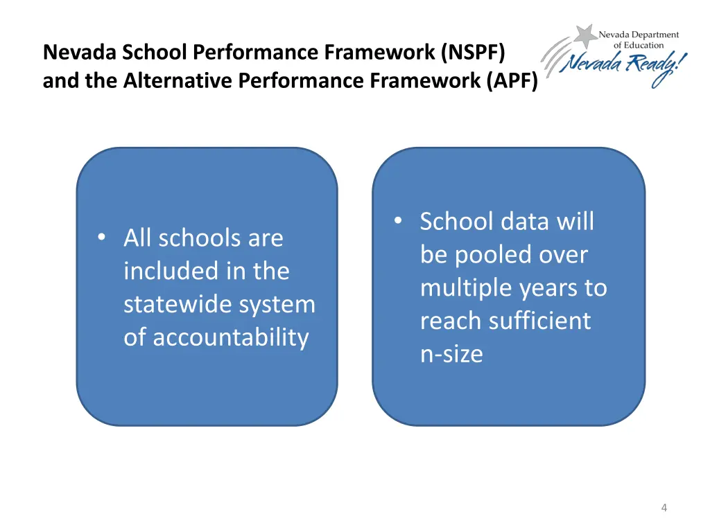 nevada school performance framework nspf