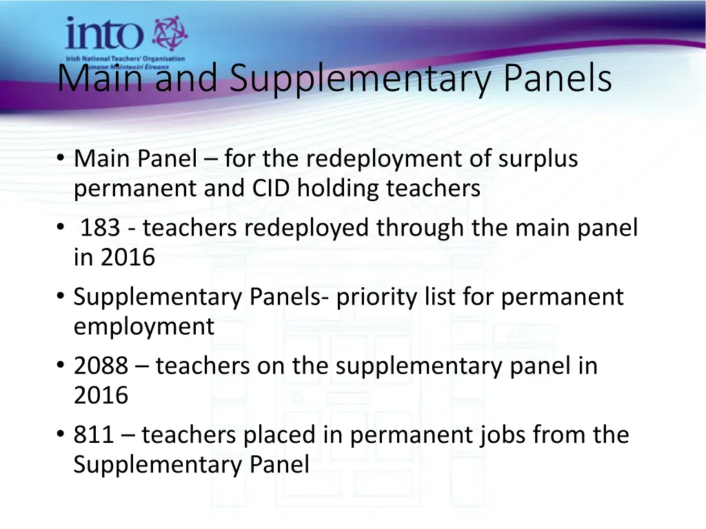 main and supplementary panels