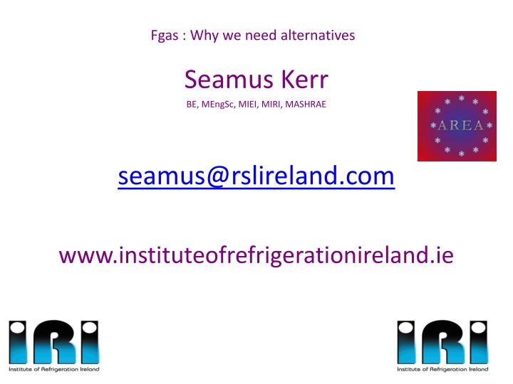 fgas why we need alternatives