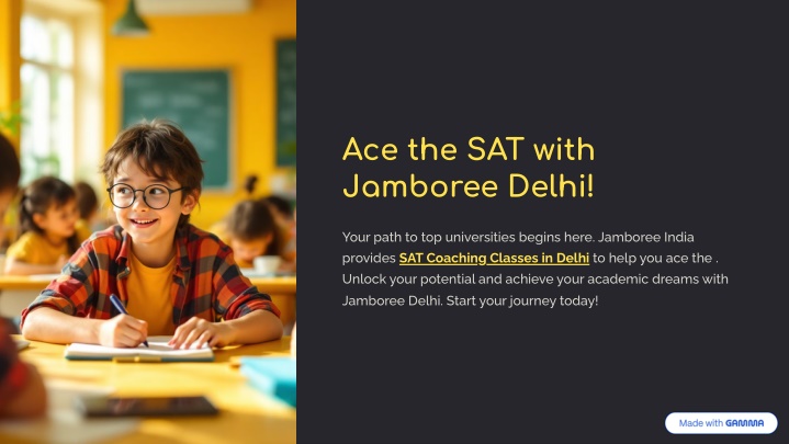 ace the sat with jamboree delhi