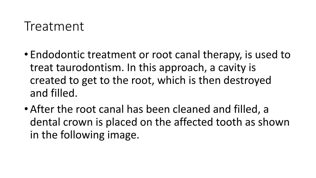 treatment