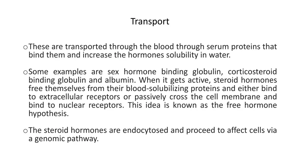 transport