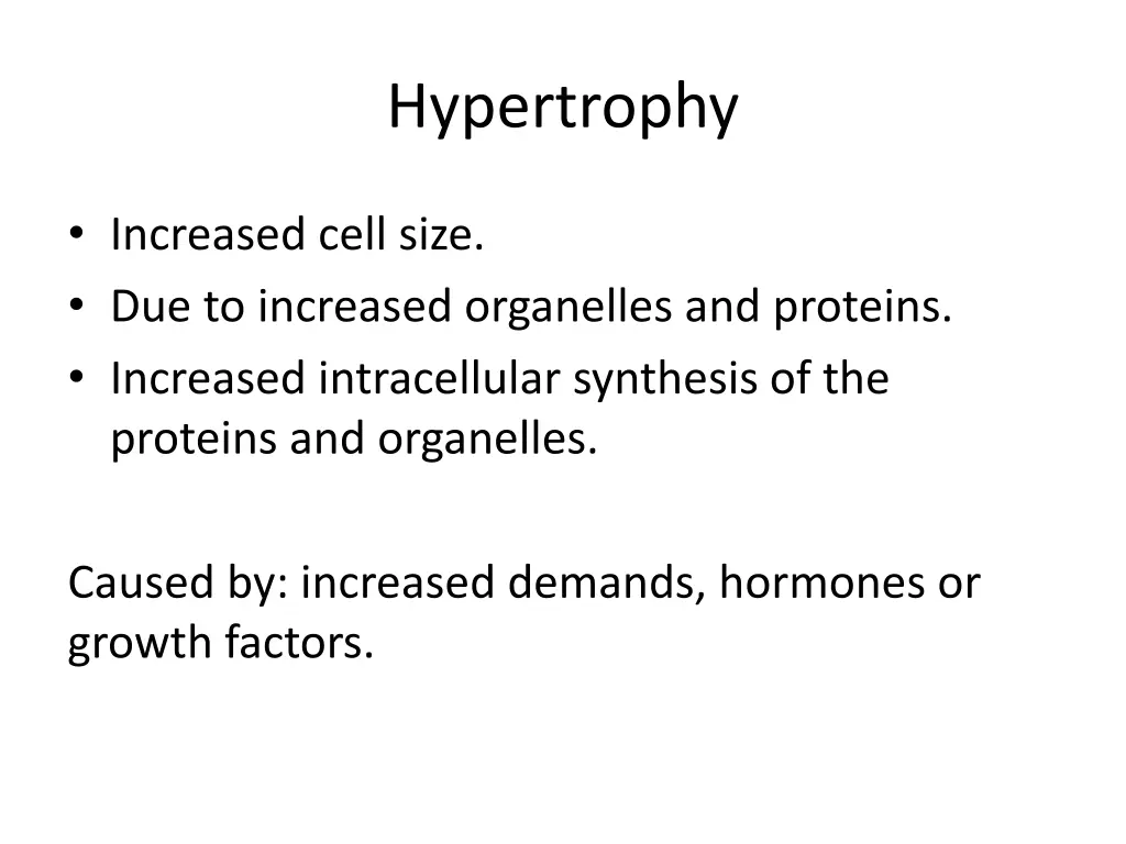 hypertrophy
