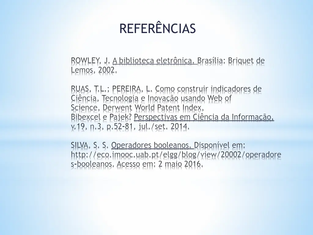 refer ncias