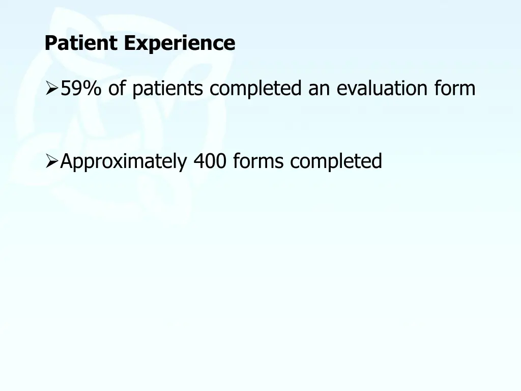 patient experience