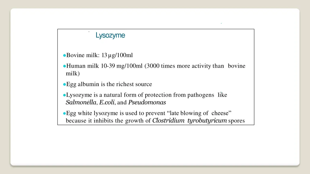 lysozyme 1