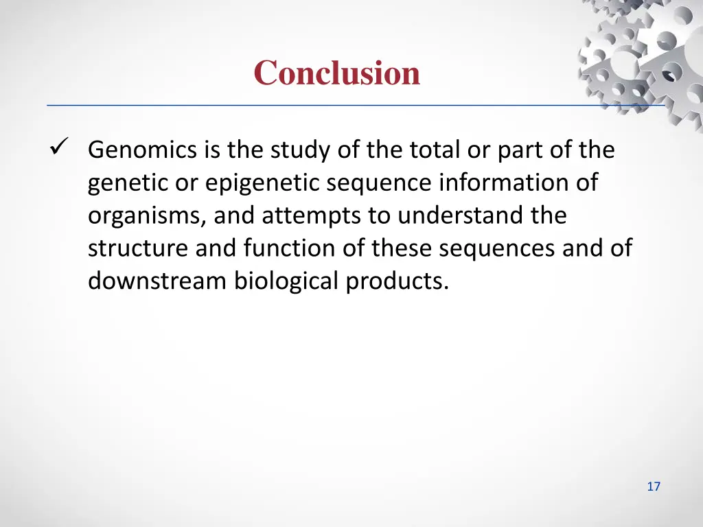 conclusion