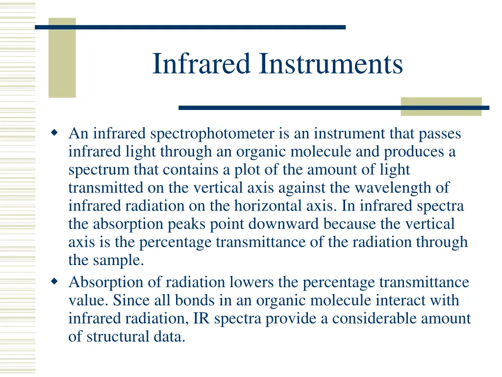 infrared instruments