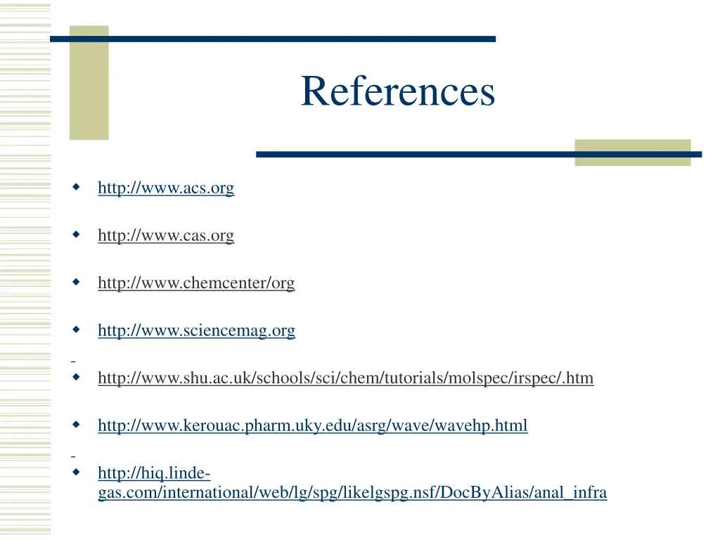 references
