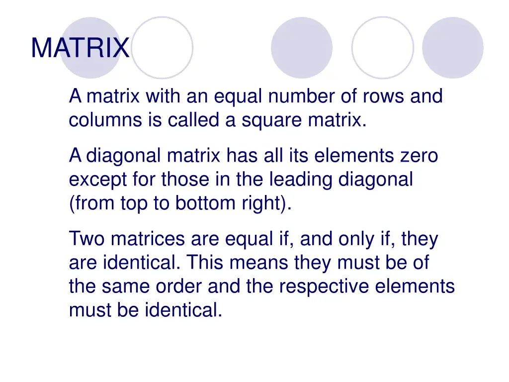 matrix 1