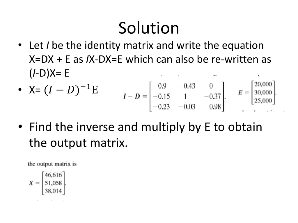 solution
