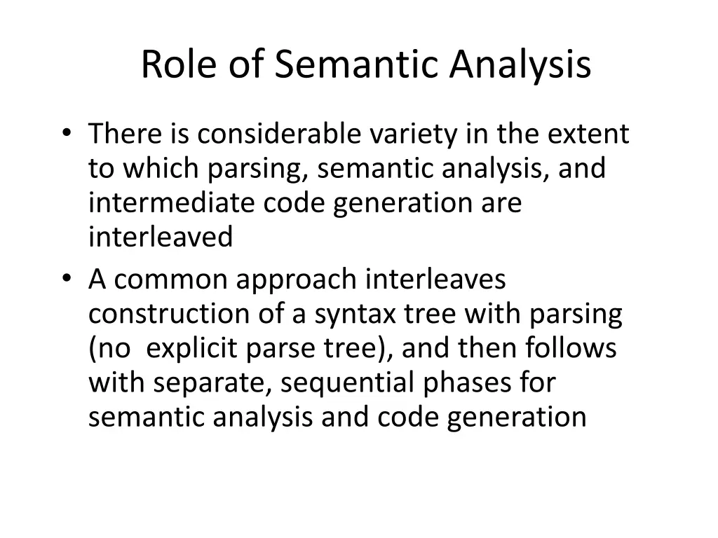 role of semantic analysis 1