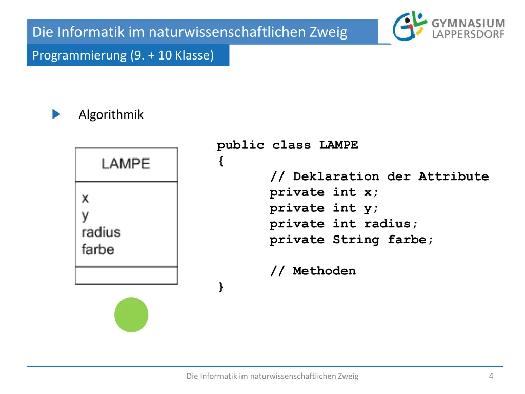 die informatik im naturwissenschaftlichen zweig 3